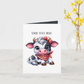 Liebhaber von sonniger Kuh Karte (Gelbe Blume)