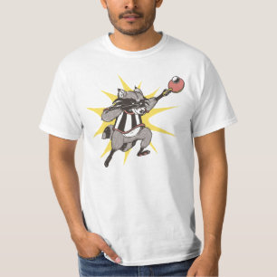 Liebhaber von Tischtennis-Raccoon T-Shirt