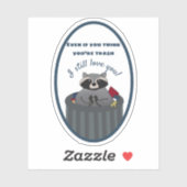 Liebhaber von Trash Boy Aufkleber (Blatt)