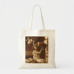 Liebhaber von Vintage, Liebesromantik romantische Tragetasche