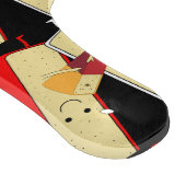 Liebhaber von Wein und Käse Schneidebrett (Ecke)