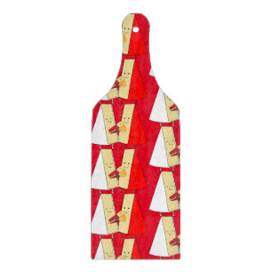 Liebhaber von Wein und Käse Schneidebrett