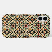 Liebhaber westlicher Fliesenmuster Case-Mate iPhone Hülle (Rückseite (Horizontal))