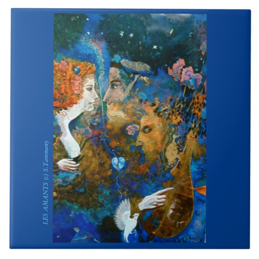 Liebhaberfliese Fliese (Vorderseite)