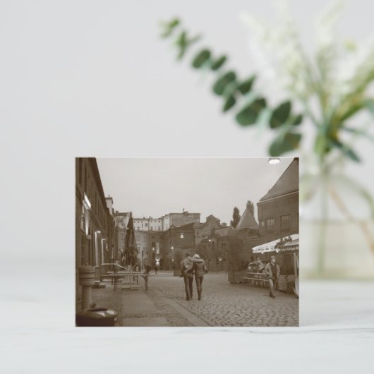 Liebhabergehen Postkarte (Stehend Vorderseite)