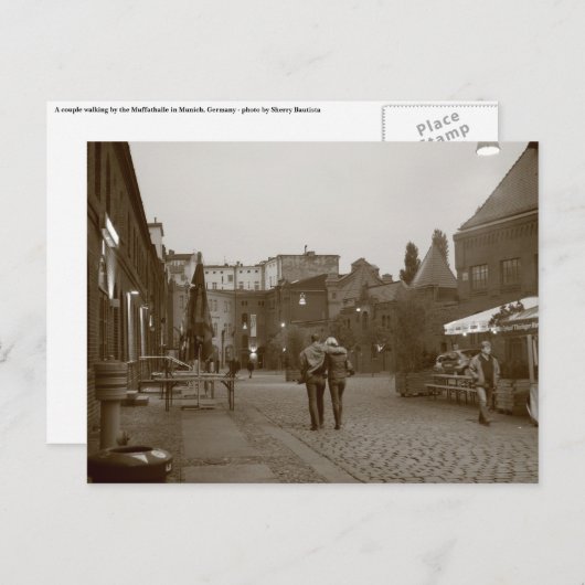 Liebhabergehen Postkarte (Vorne/Hinten)