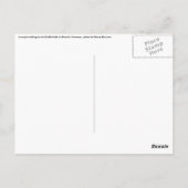 Liebhabergehen Postkarte (Rückseite)