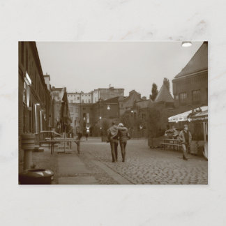 Liebhabergehen Postkarte