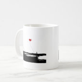 Liebhabers Golden gate bridges San Francisco Kaffeetasse (Vorderseite Links)