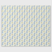 Lieblich Bluebells Birthday Geschenkpapier (Flach)