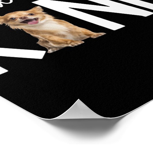 Lieblich Chihuahua sein, der ich in freundlicher G Poster (Ecke)