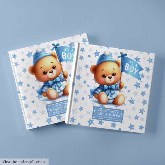 Lieblich Es ist ein Baby Teddy Bär Baby Dusche Spe Gästebuch