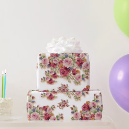 Lieblich floral geschenkpapier