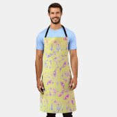 Lieblich floral schürze (Getragen)