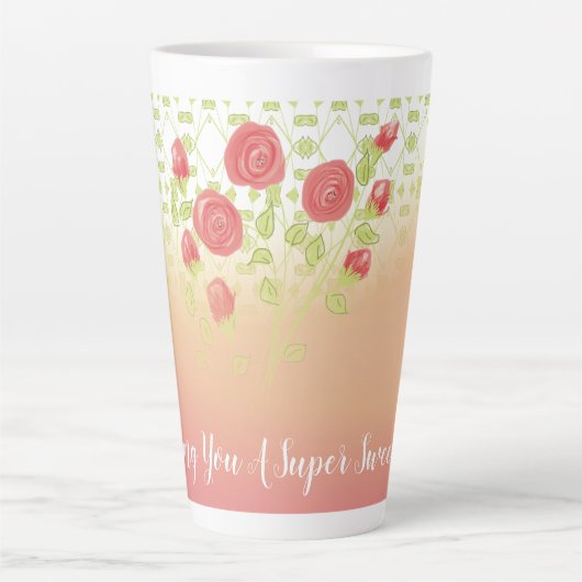 Lieblich Flower Milchtasse (Vorderseite)