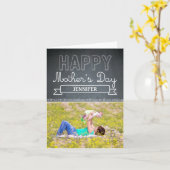 Lieblich Gezeichnet Müttertagskarte Karte (Gelbe Blume)