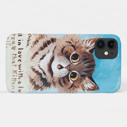 Lieblich Kitten, Louis Wain Case-Mate iPhone Hülle (Rückseite (Horizontal))