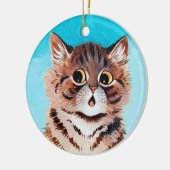 Lieblich Kitten, Louis Wain Keramik Ornament (Links)