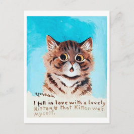 Lieblich Kitten, Louis Wain Postkarte