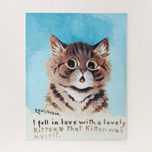 Lieblich Kitten, Louis Wain Puzzle (Vertikal)