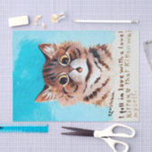 Lieblich Kitten, Louis Wain Seidenpapier (Handwerk)