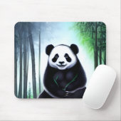 Lieblich, kuddelig Panda Bärenkuppe Mousepad (Mit Mouse)