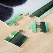 Lieblich, kuddelig Panda Bärenkuppe Puzzle (Seite)