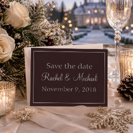 Lieblich Lila Save the Date