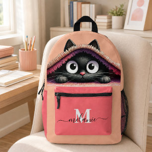 Lieblich Niedlicher Name des benutzerdefinierten K Bedruckter Rucksack