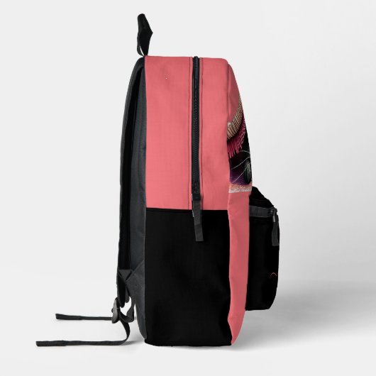 Lieblich Niedlicher Name des benutzerdefinierten K Bedruckter Rucksack (Links)