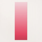 Lieblich Pink Ombre Yogamatte (Rückseite)
