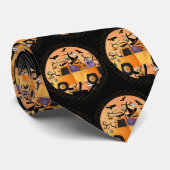 Lieblich Pumpkin Halloween Krawatte (Gerollt)