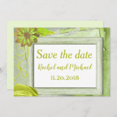 Lieblich Save the Date Floral (Vorne/Hinten)