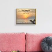 Lieblich, unsere Verlobung Leinwand (Insitu (Wohnzimmer))