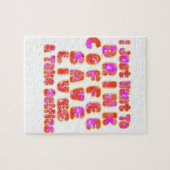 Lieblich wollte ich nur zu trinken Kaffee Rette Le Puzzle (Horizontal)