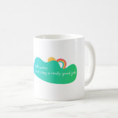 Liebliche Bärenfamilie Kaffeetasse (VorderseiteRechts)