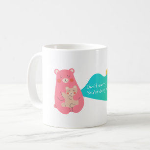 Liebliche Bärenfamilie Kaffeetasse