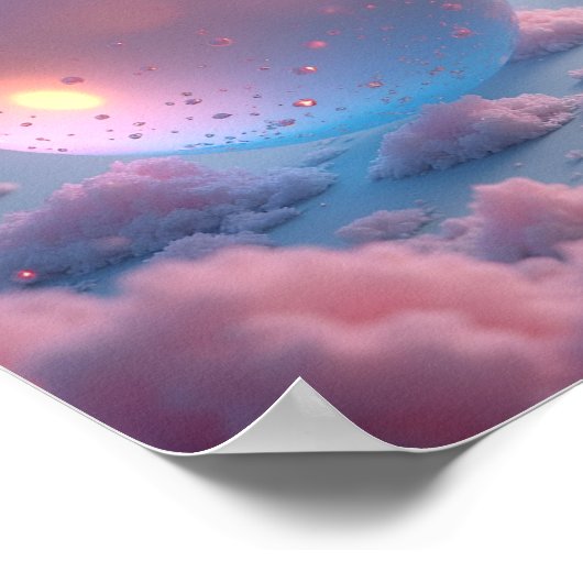 Liebliche Blase Poster (Ecke)