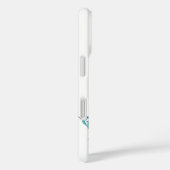 Liebliche Blätter iPhone Cover (Rückseite / Rechts)