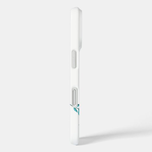 Liebliche Blätter iPhone Cover (Rückseite / Rechts)