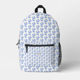 Liebliche Bluebells Bedruckter Rucksack