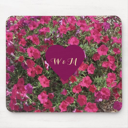 Liebliche Blumenmousepad Mousepad (Vorne)
