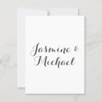 Liebliche Chic Calligraphy Couple Names