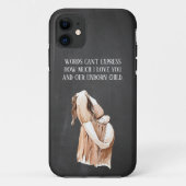 Liebliche Ehefrau mit romantischem Zitat Case-Mate iPhone Hülle (Rückseite)