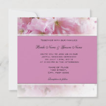 Liebliche Einladung zur Hochzeit von Weichkirsche