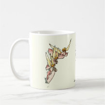 Liebliche Engel mit Sprichwort Comfort Sketch