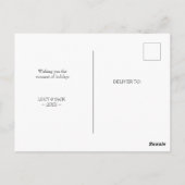 liebliche    Eule Postkarte (Rückseite)