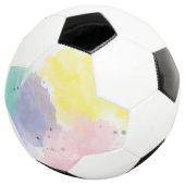 Liebliche Farben mit einer sanften Note Fußball (Dreiviertel)
