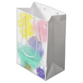 Liebliche Farben mit einer sanften Note Mittlere Geschenktüte (Vorderseite Schrägansicht)