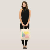 Liebliche Farben mit einer sanften Note Tragetasche (Vorderseite (Model))
